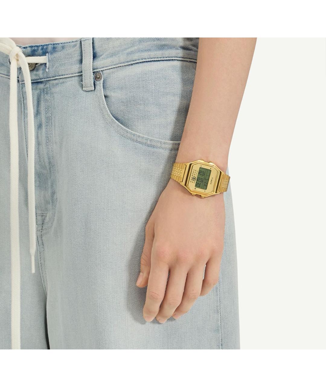 MAISON MARGIELA Золотые стальные часы, фото 7