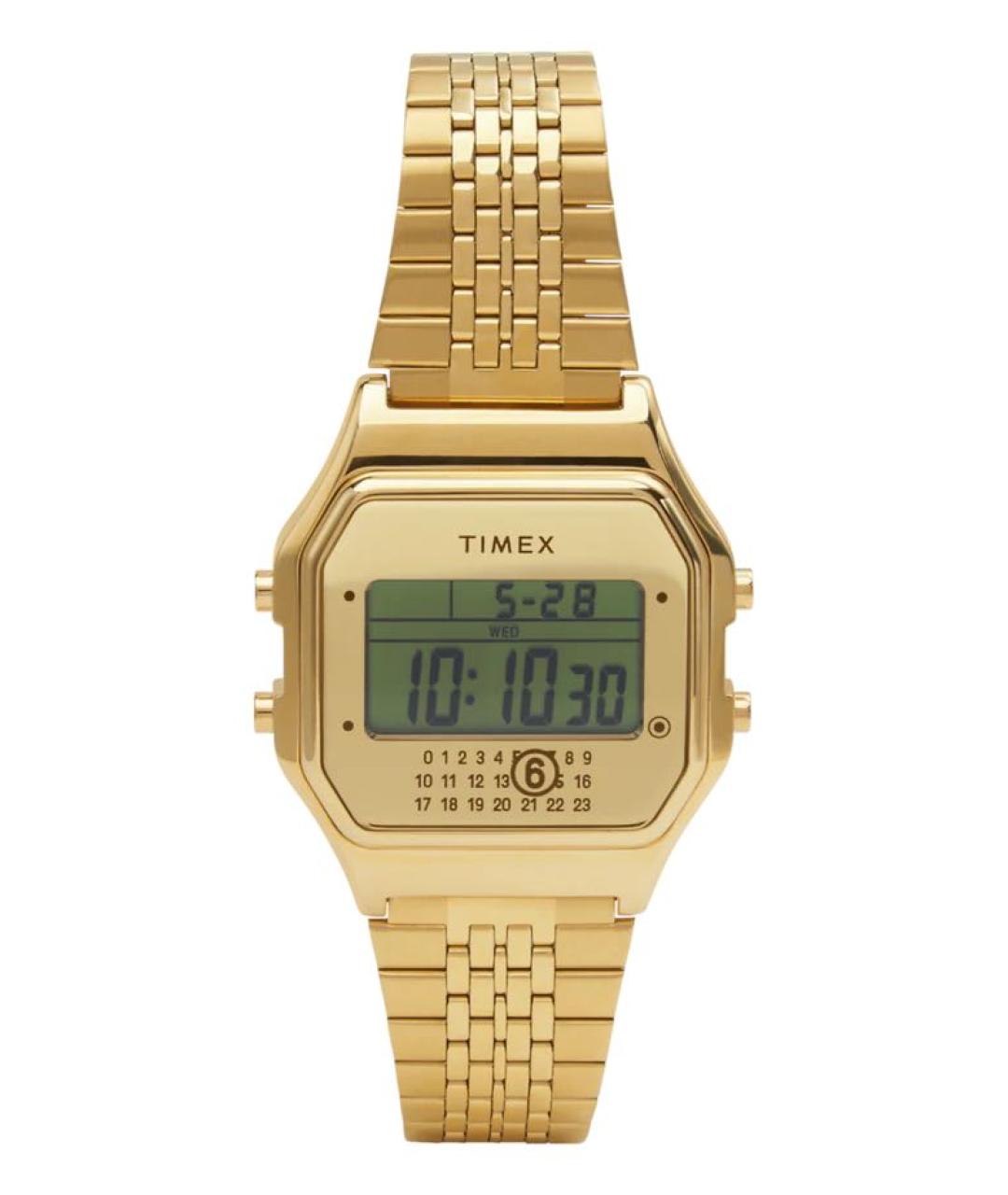 MAISON MARGIELA Золотые стальные часы, фото 1