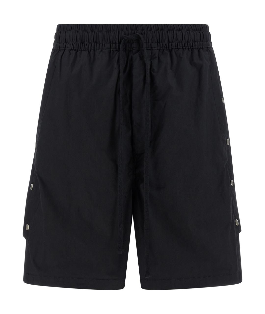 THOM KROM Черные хлопковые шорты, фото 1