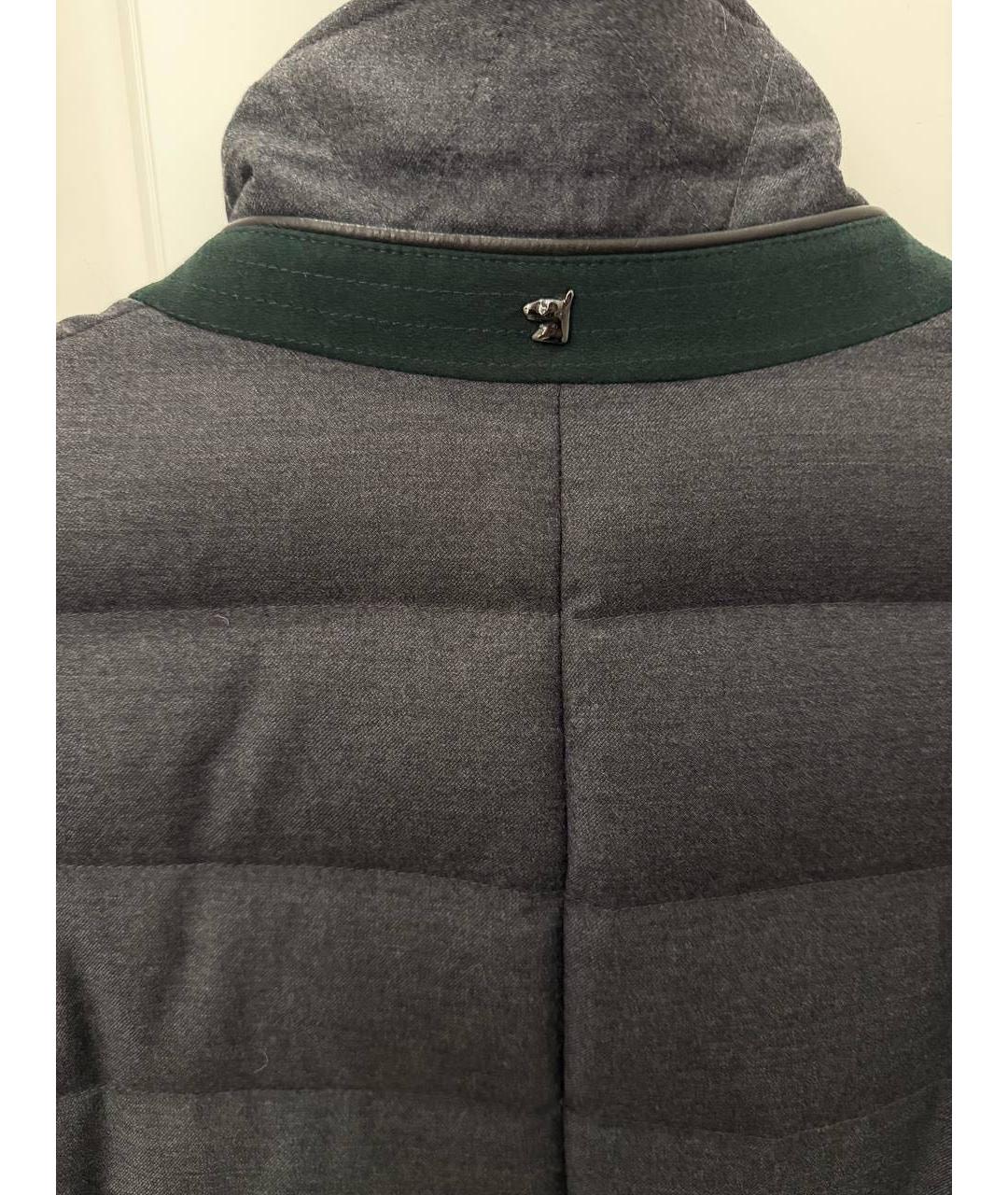 MONTECORE Серая кашемировая куртка, фото 3