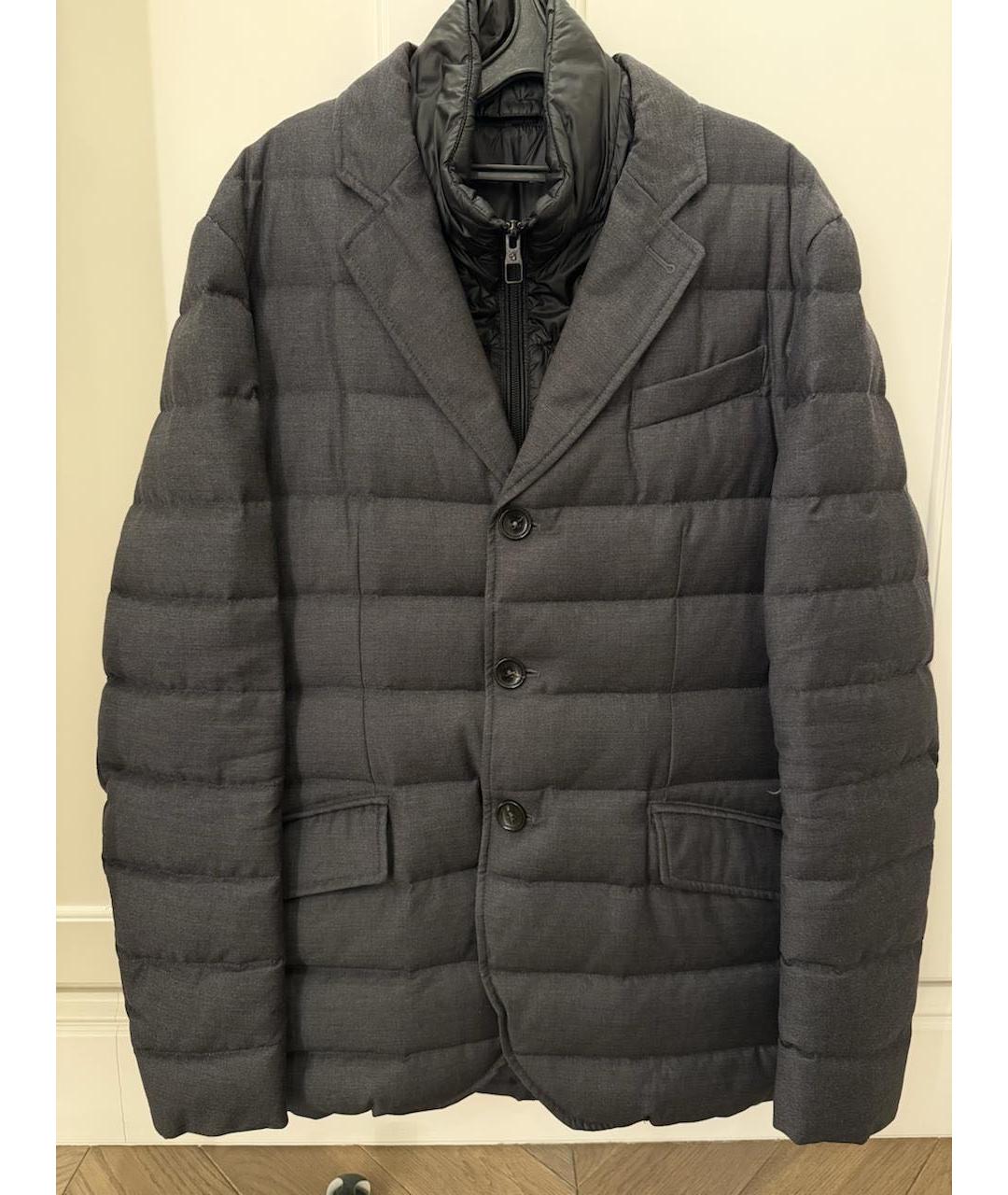 MONTECORE Серая кашемировая куртка, фото 4