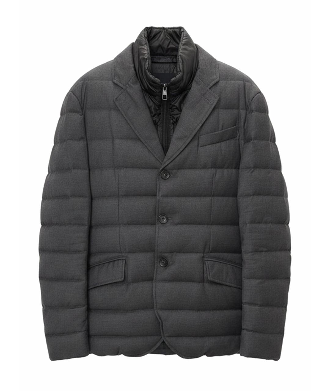 MONTECORE Серая кашемировая куртка, фото 1