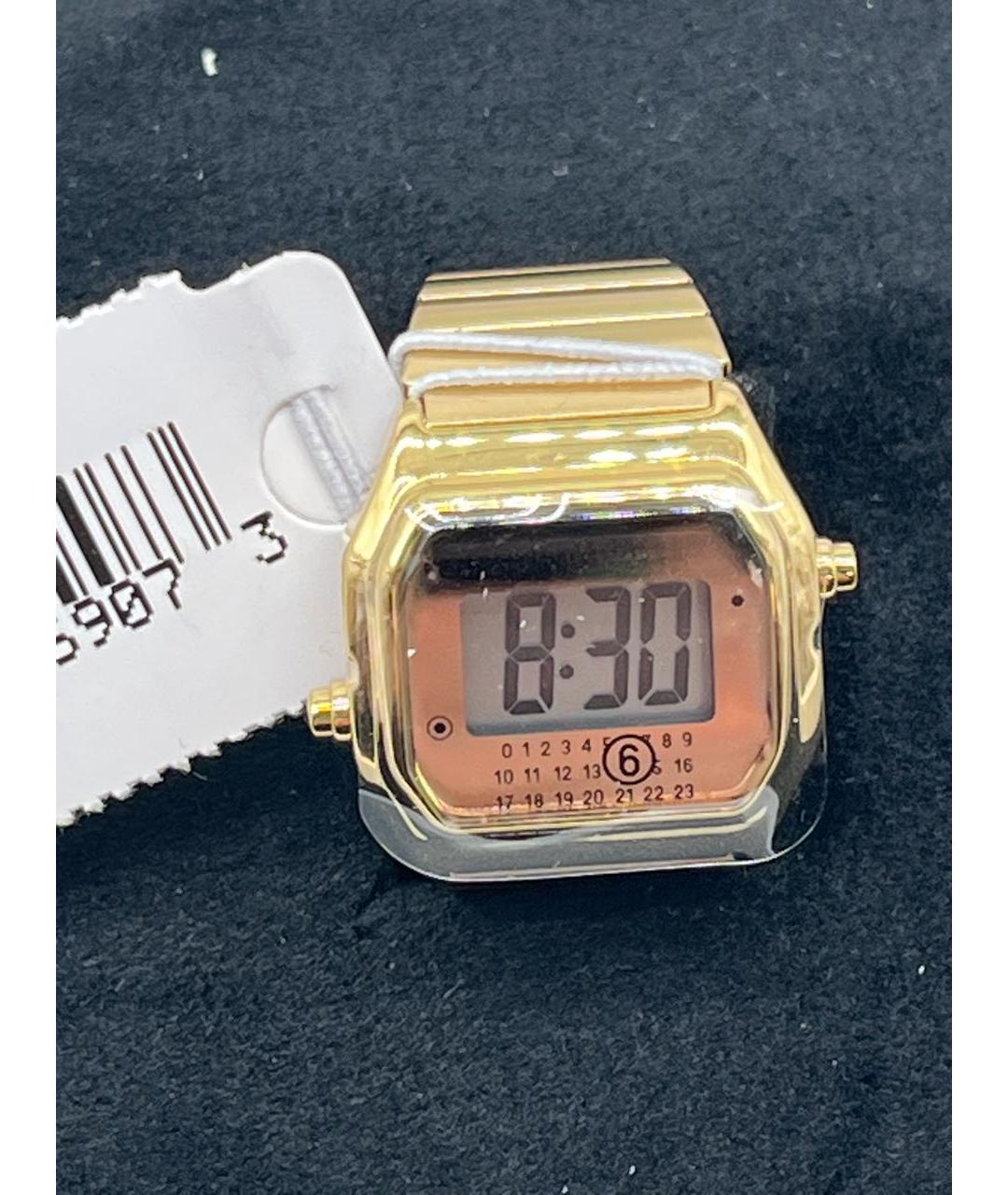 MAISON MARGIELA Золотые стальные часы, фото 5
