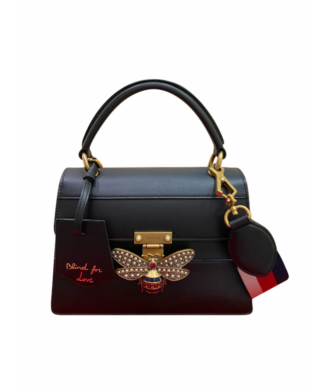 Gucci queen cheap margaret bag black