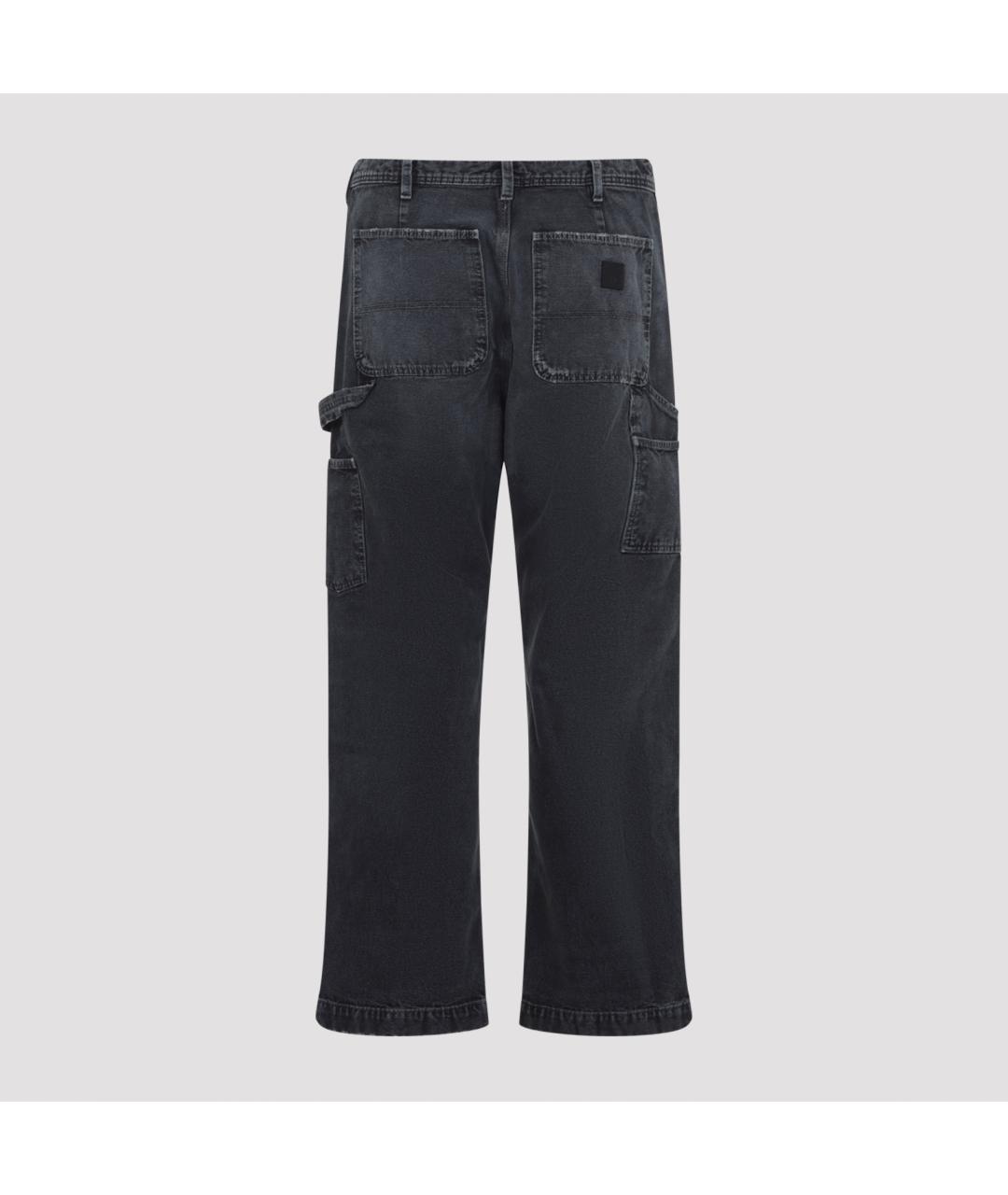 Enfants Riches Déprimés Черные хлопковые прямые джинсы, фото 4