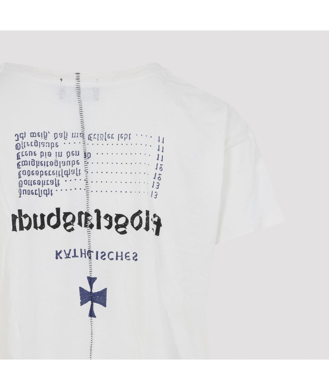 Enfants Riches Déprimés Белая хлопковая футболка, фото 6