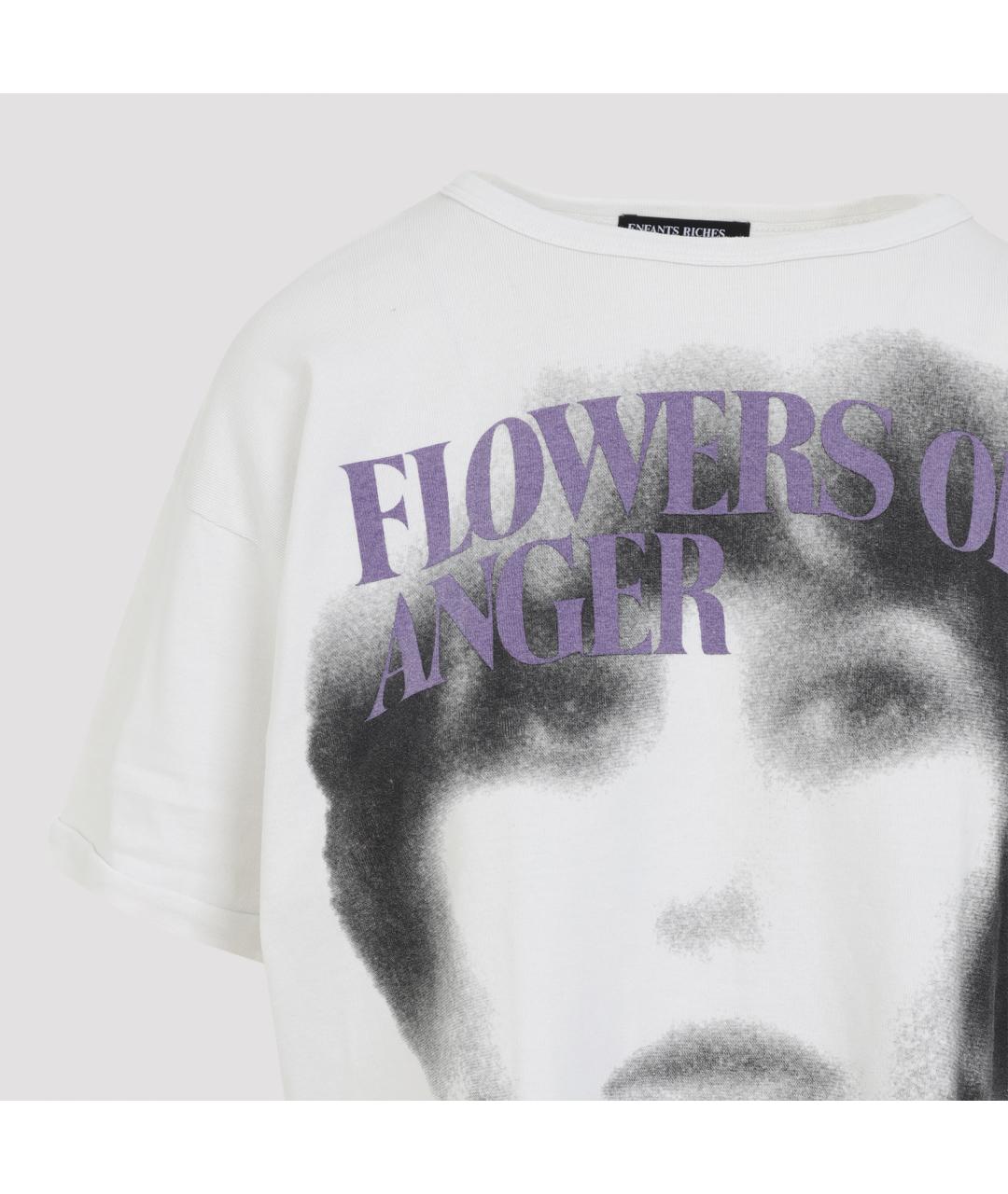 Enfants Riches Déprimés Белая хлопковая футболка, фото 4