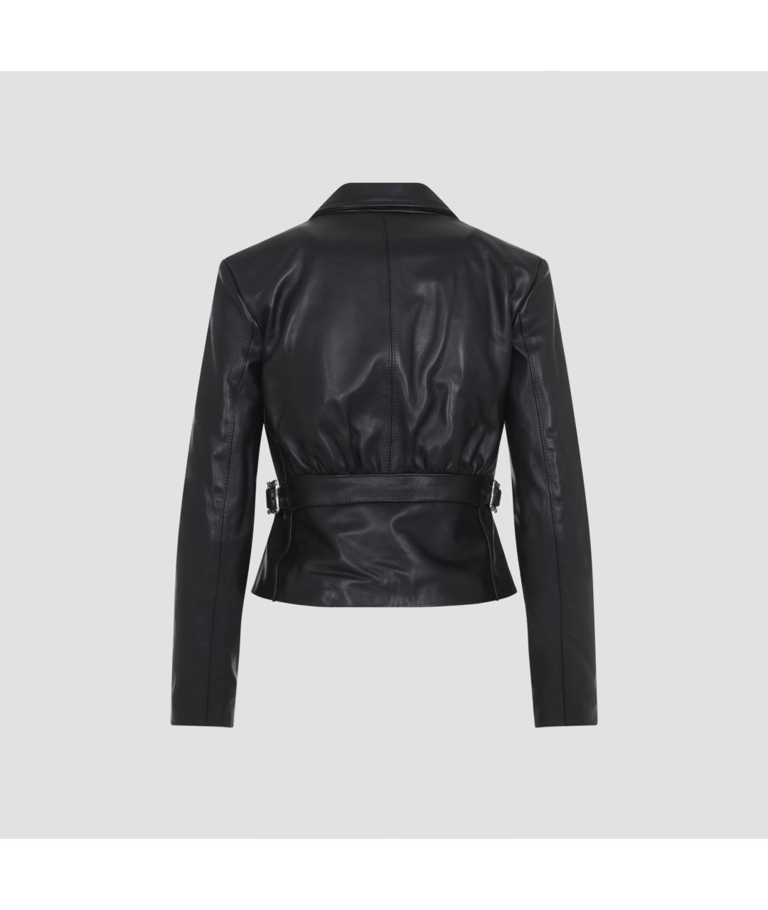 Enfants Riches Déprimés Черная кожаная куртка, фото 4