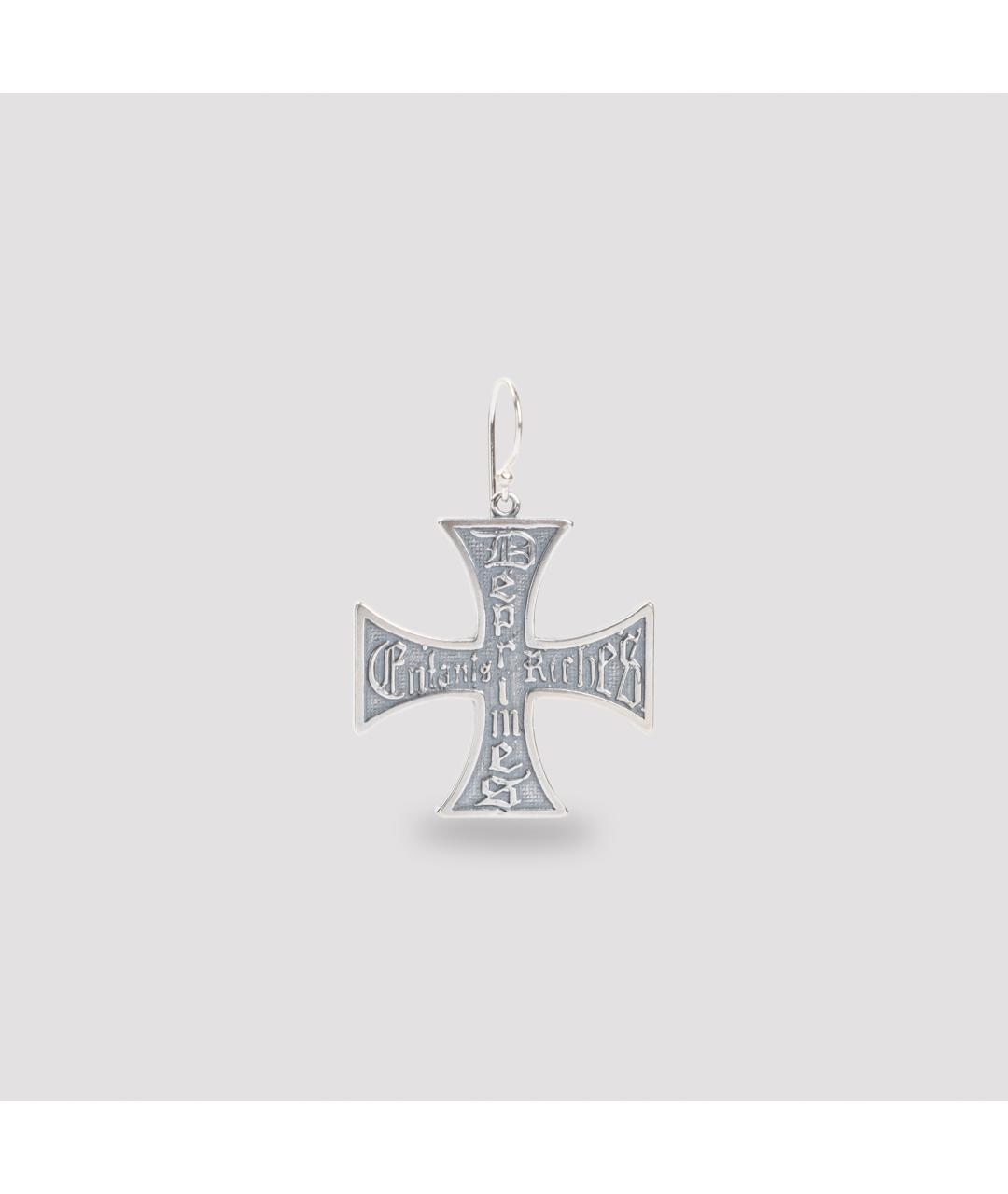 Enfants Riches Déprimés Серебряные серебряные серьги, фото 2