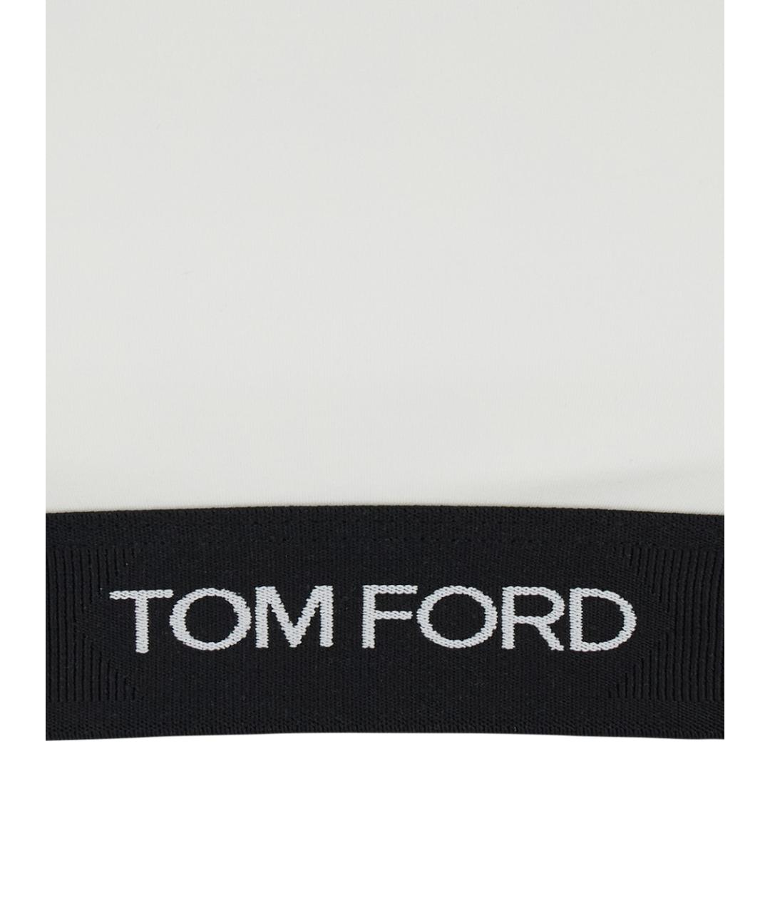 TOM FORD Белая майка, фото 3