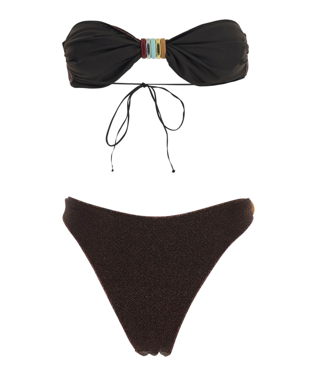 OSEREE Коричневый полиамидовый купальник, фото 2