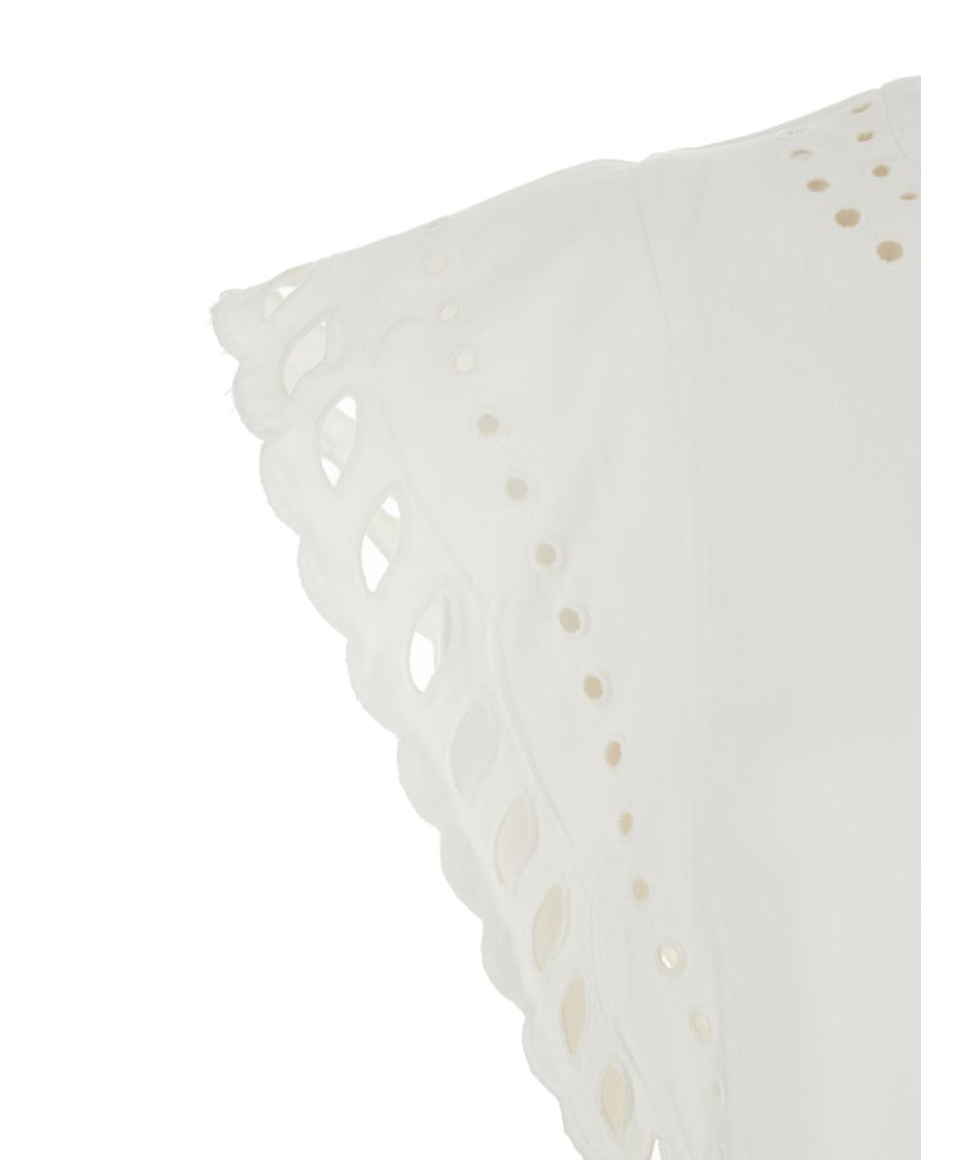 ISABEL MARANT Белая хлопковая блузы, фото 3