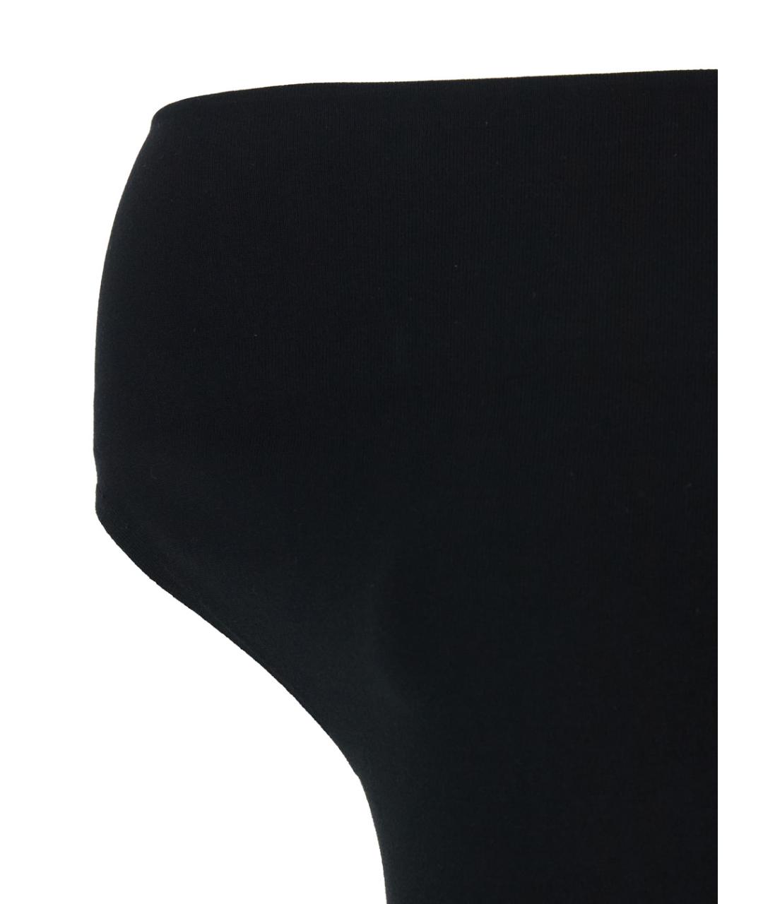 SEMICOUTURE Черная хлопковая блузы, фото 3