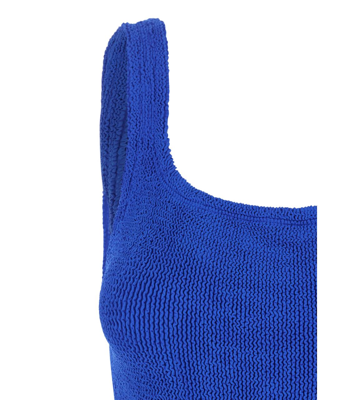 HUNZA G Синий купальник, фото 3