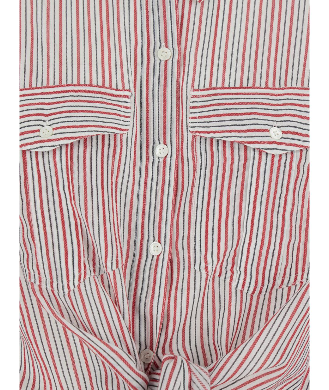 ISABEL MARANT Красная хлопковая рубашка, фото 3