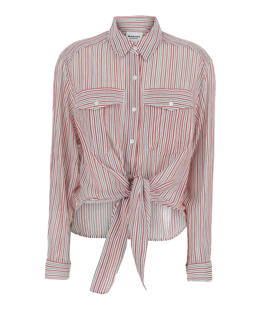 ISABEL MARANT Красная хлопковая рубашка, фото 1