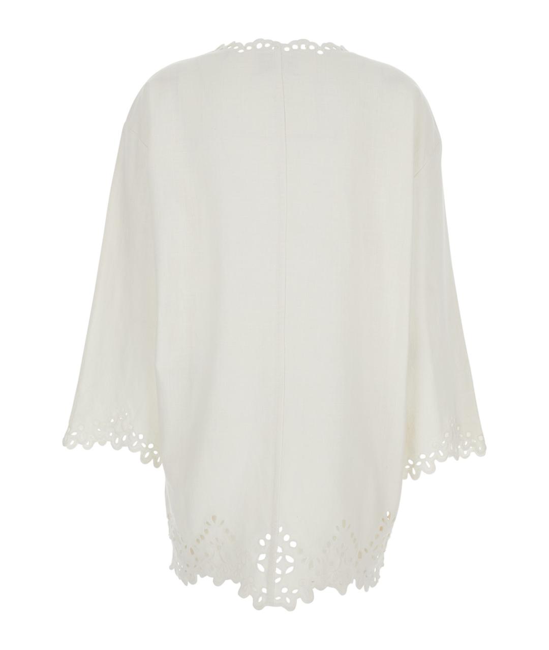 ISABEL MARANT Белая хлопковая туника, фото 2