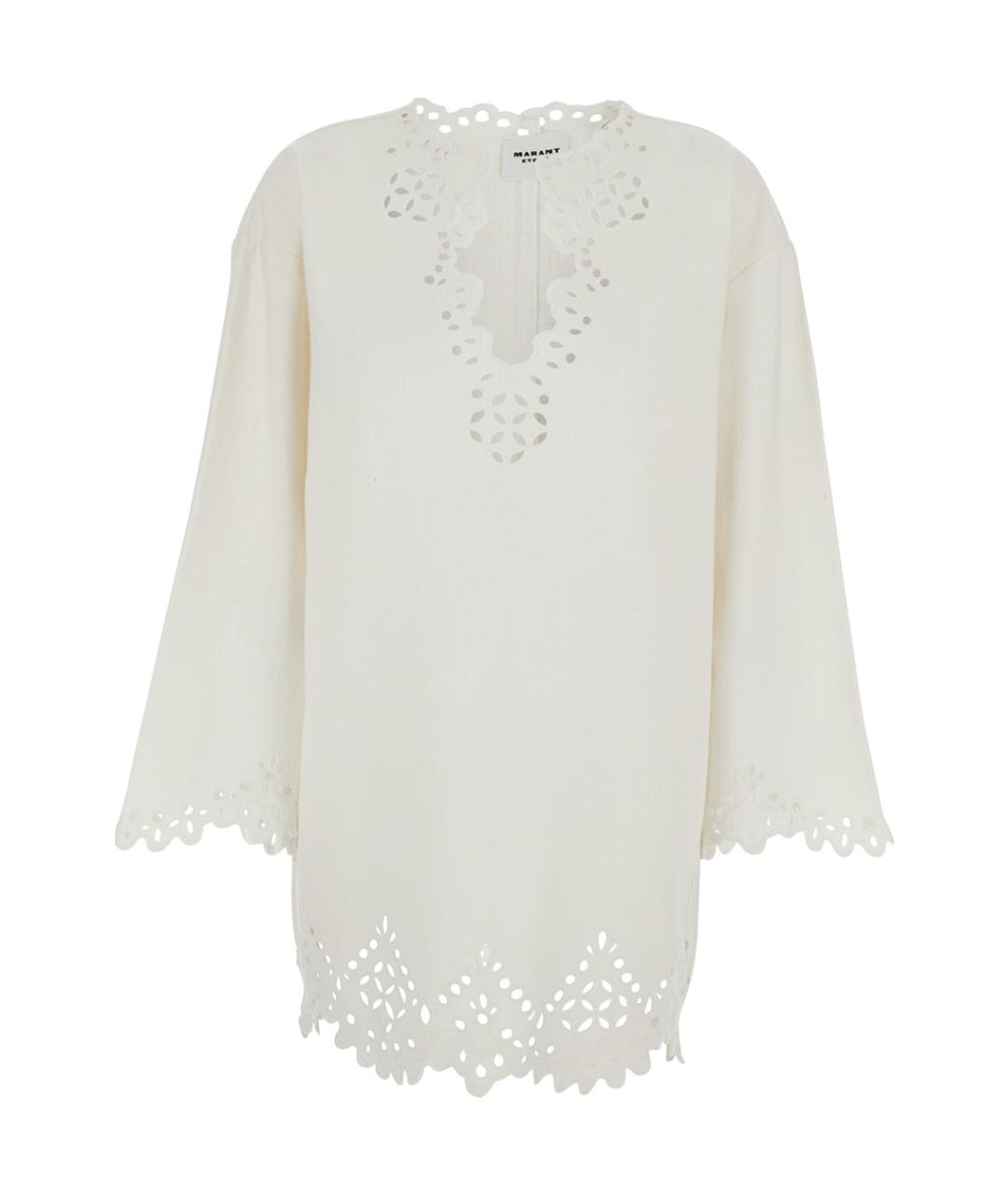 ISABEL MARANT Белая хлопковая туника, фото 1