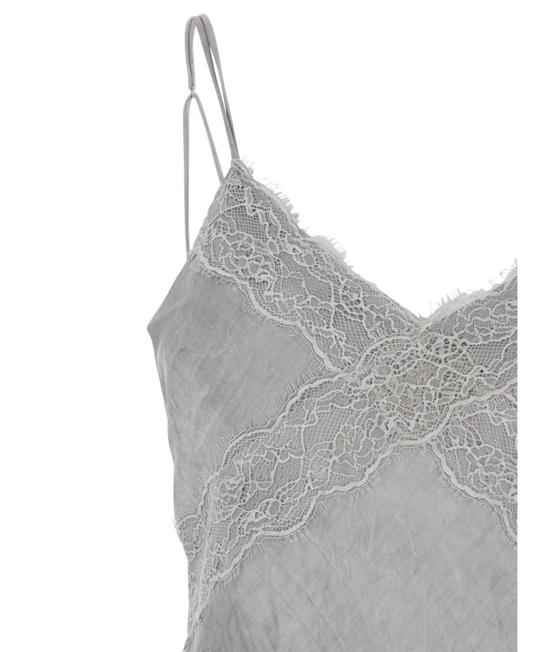 THE ANDAMANE Серое платье, фото 3