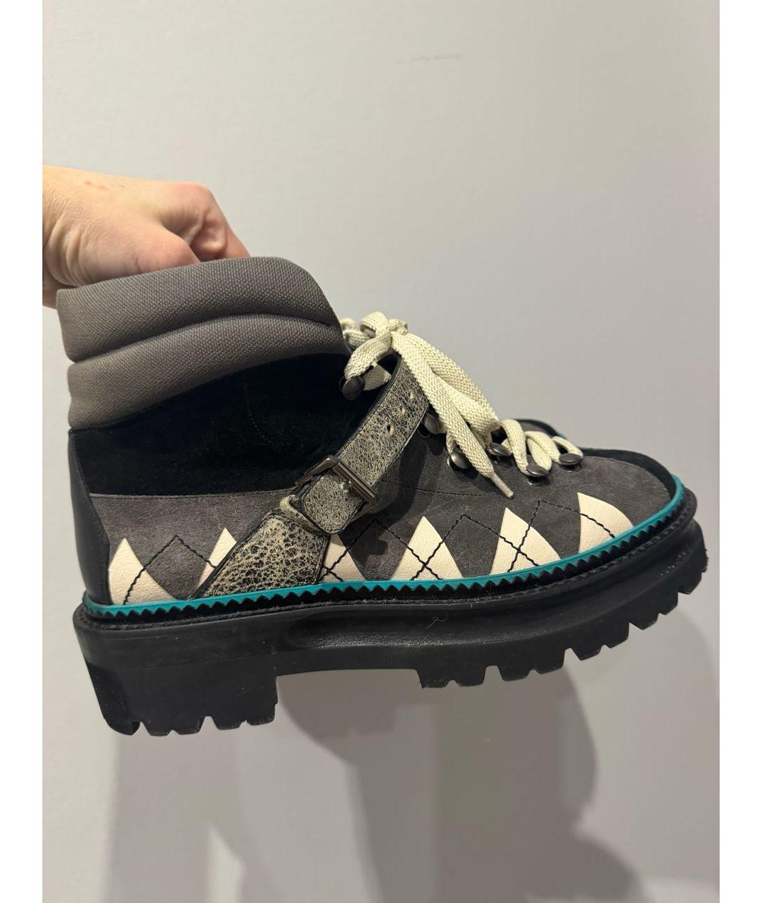 BALLY Мульти кожаные ботинки, фото 5