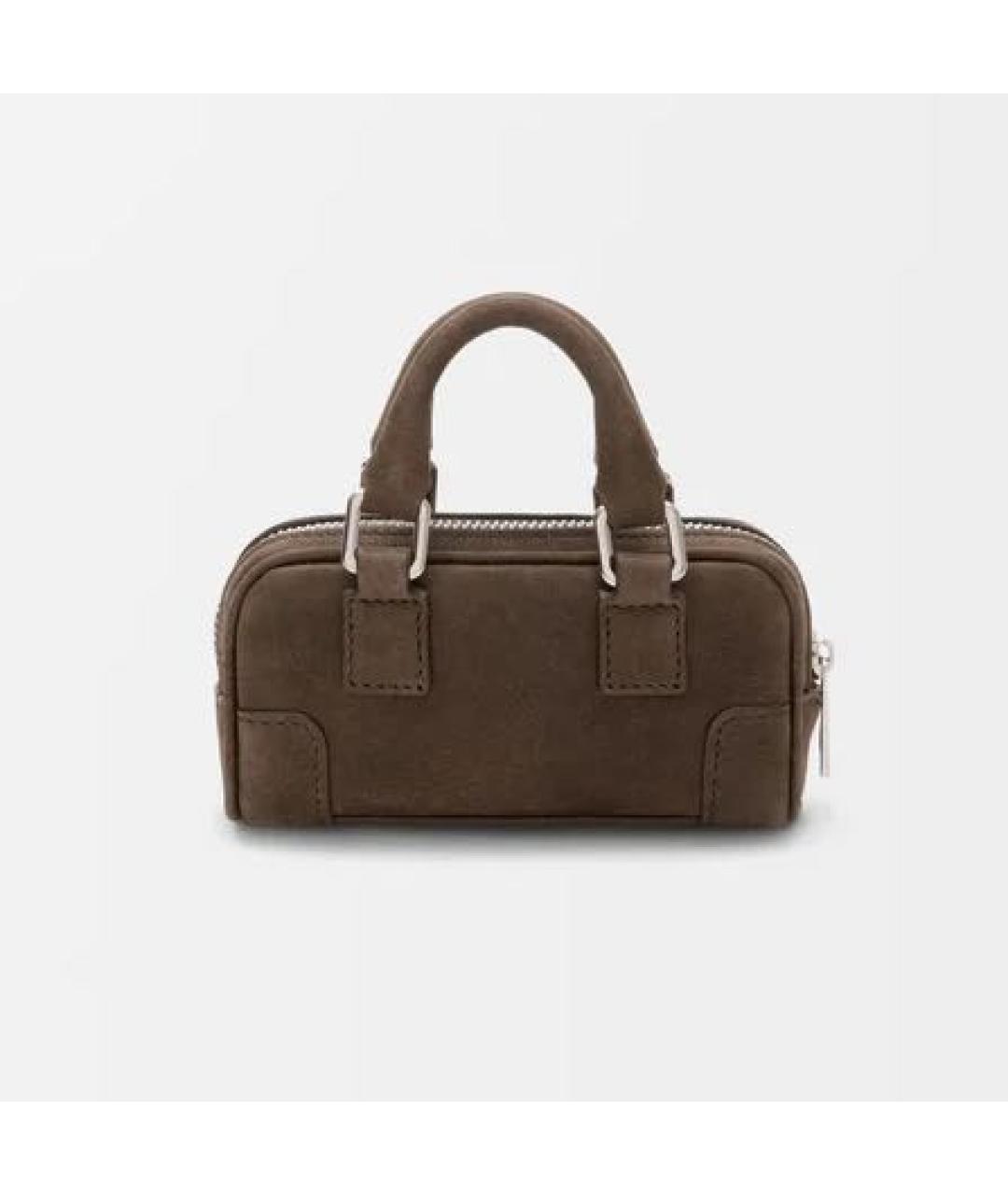 LOEWE Коричневая сумка через плечо, фото 4