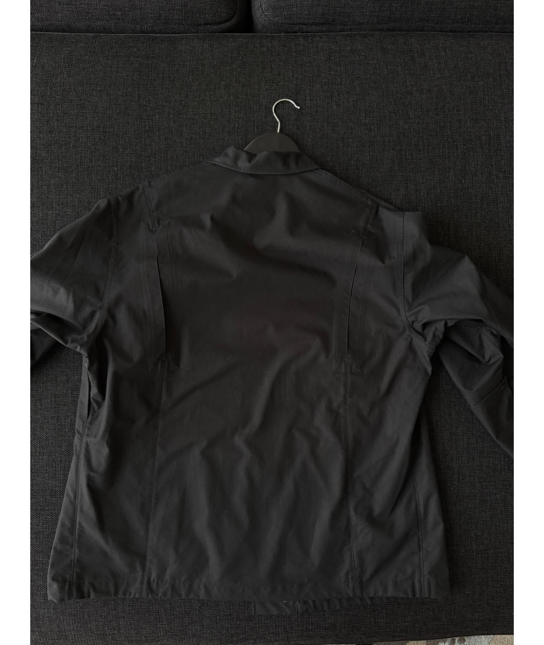 Y-3 Черная полиэстеровая куртка, фото 2