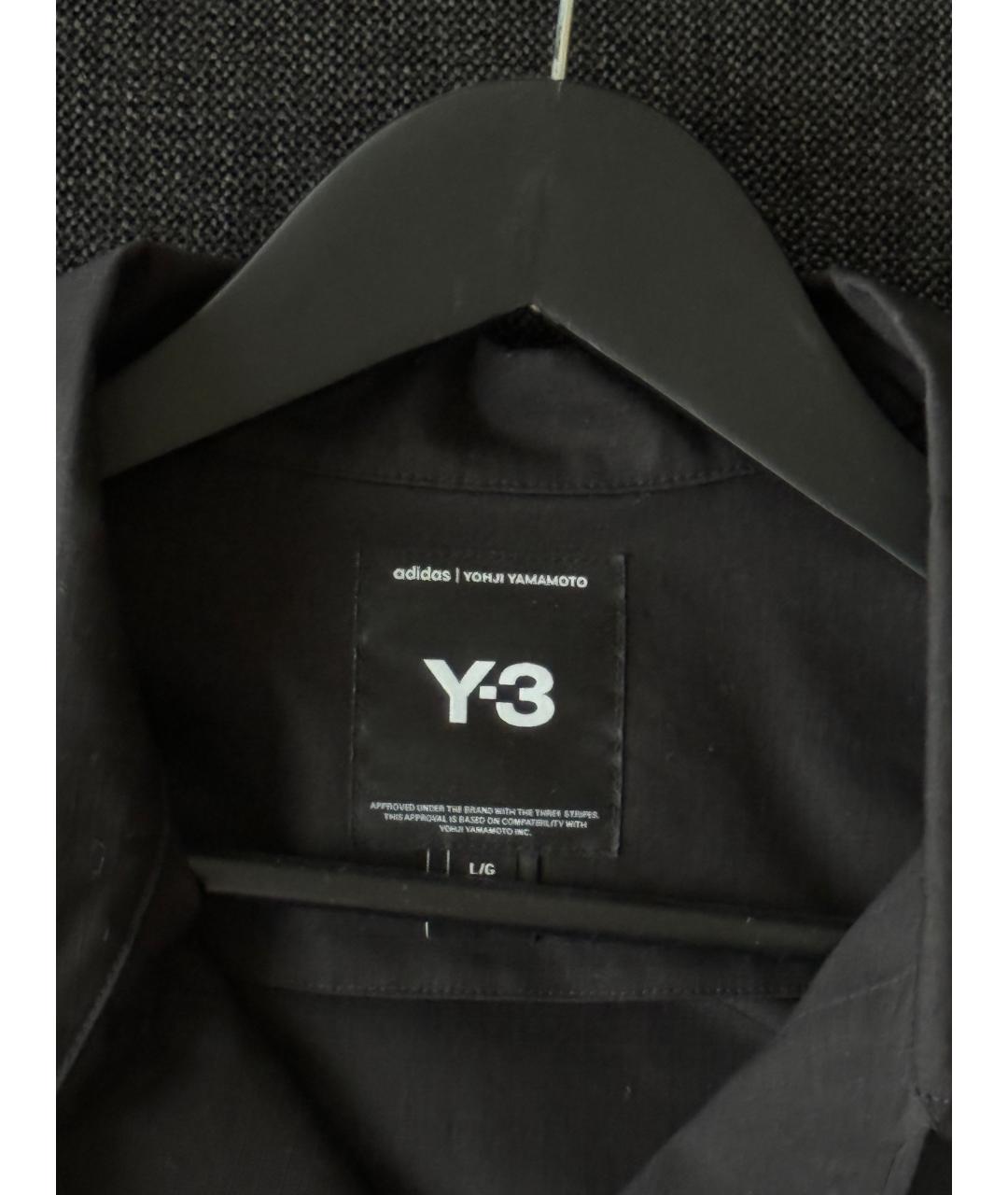 Y-3 Черная полиэстеровая куртка, фото 3