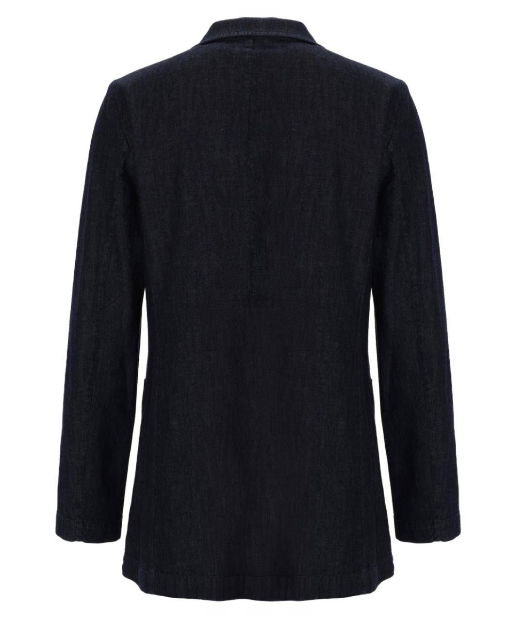 ASPESI Синий хлопковый жакет/пиджак, фото 2
