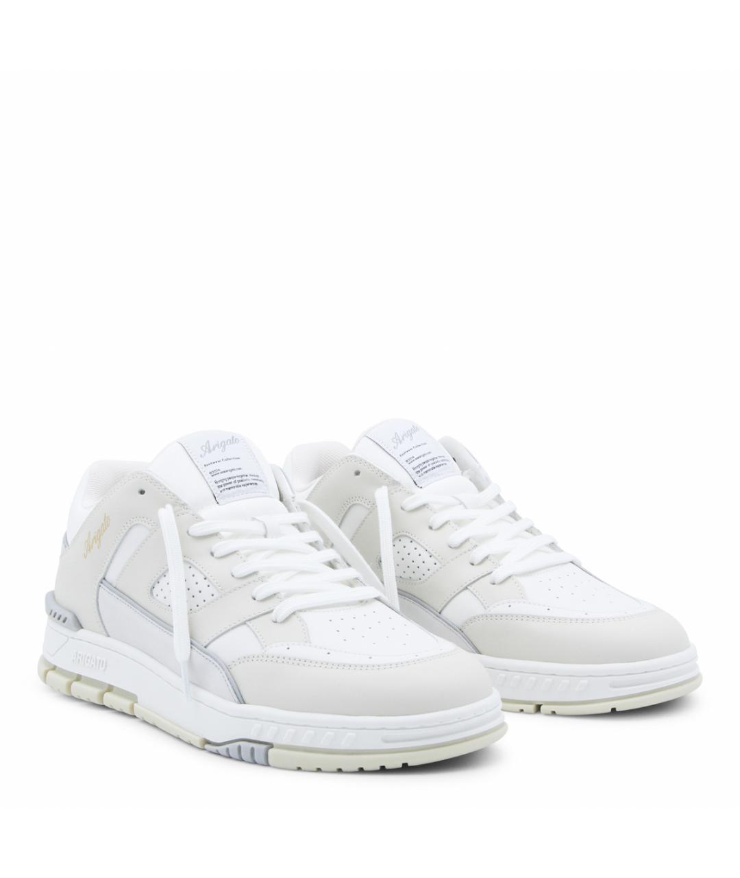 AXEL ARIGATO Белые кожаные низкие кроссовки / кеды, фото 2
