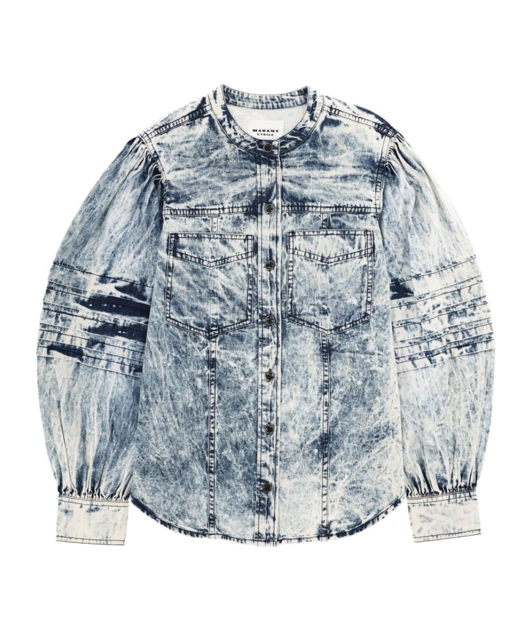 ISABEL MARANT ETOILE Синяя хлопковая рубашка, фото 1