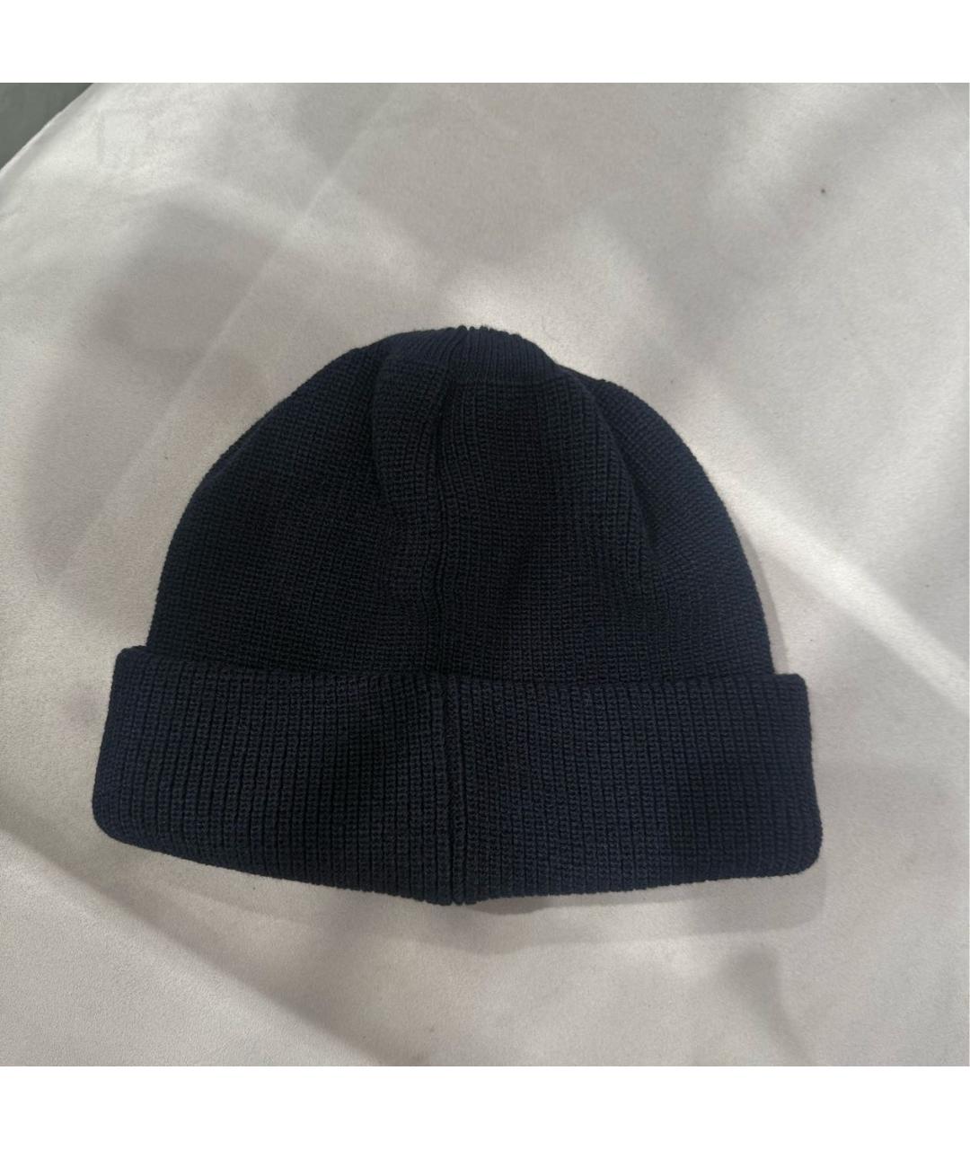 KITH Темно-синяя шерстяная шапка, фото 2