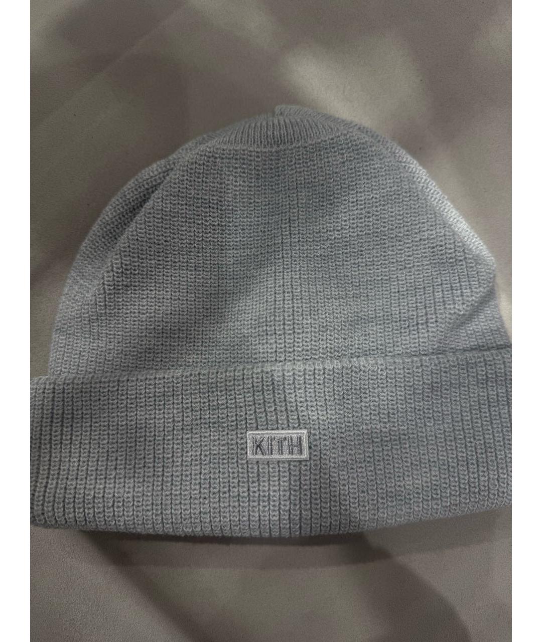 KITH Серая шерстяная шапка, фото 5