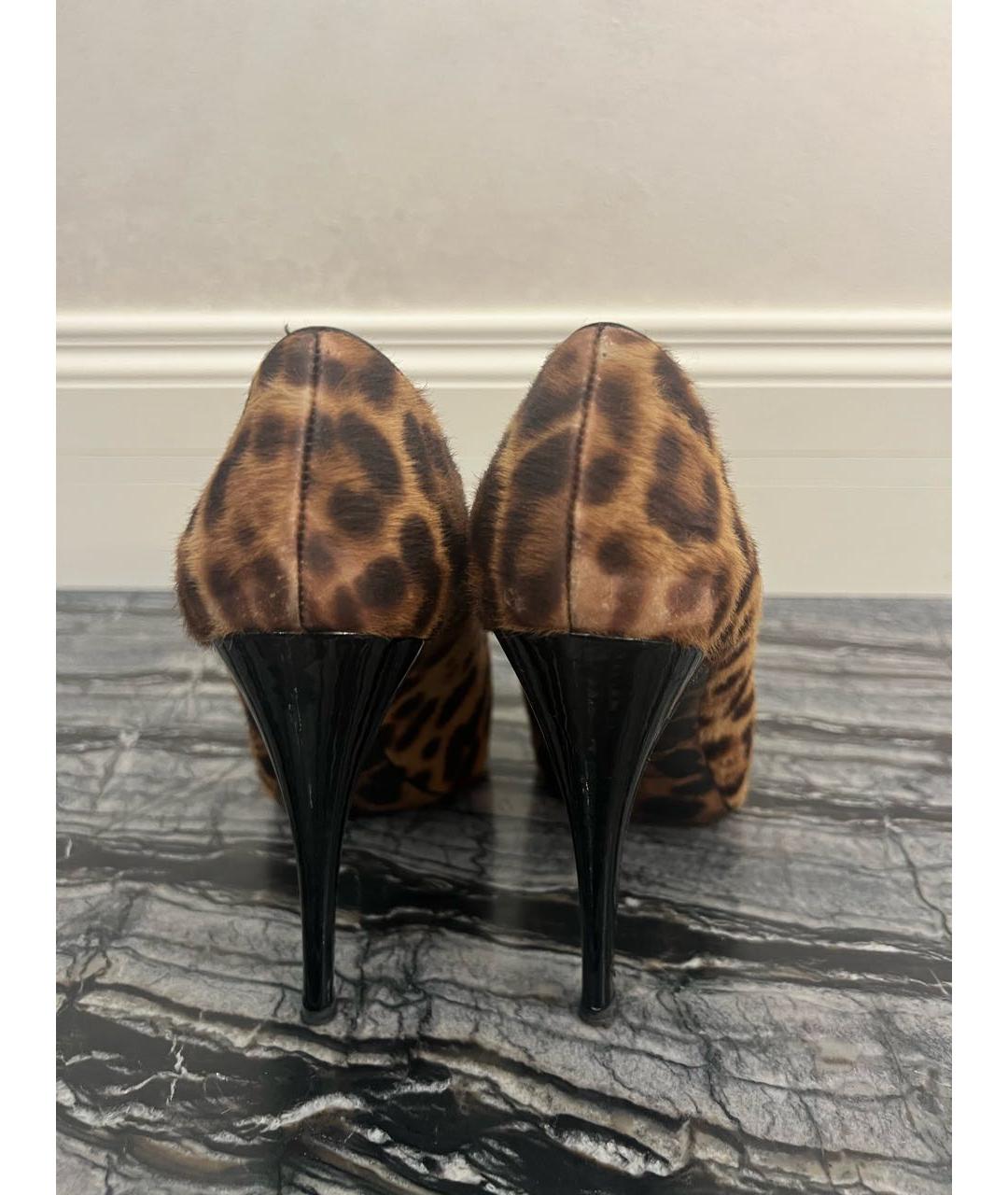 DOLCE&GABBANA Мульти туфли, фото 4