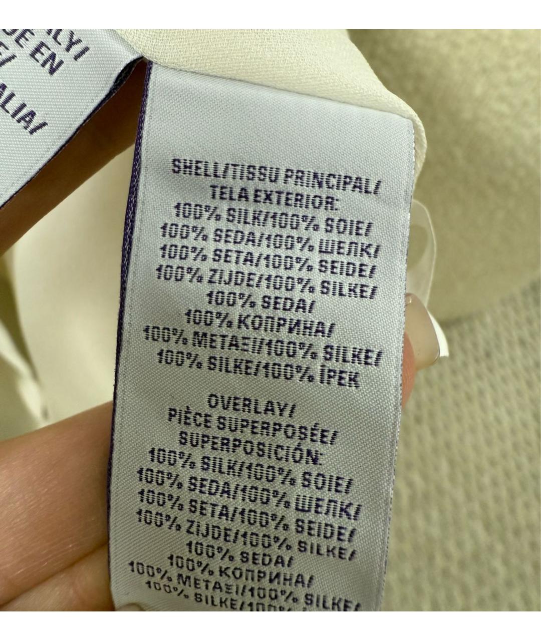 RALPH LAUREN PURPLE LABEL Шелковое вечернее платье, фото 8