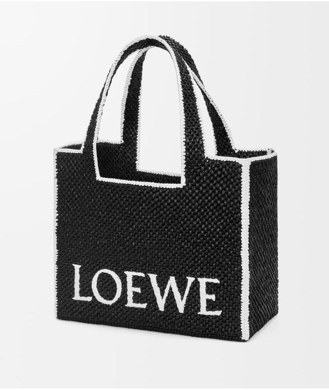 LOEWE Черная сумка через плечо, фото 4