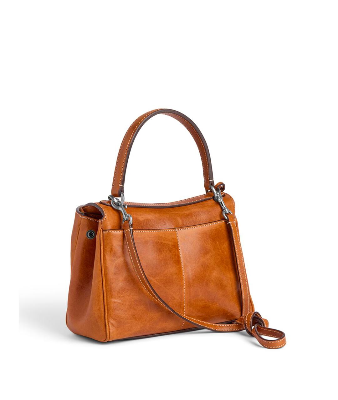 BALENCIAGA Коричневая кожаная сумка тоут, фото 3