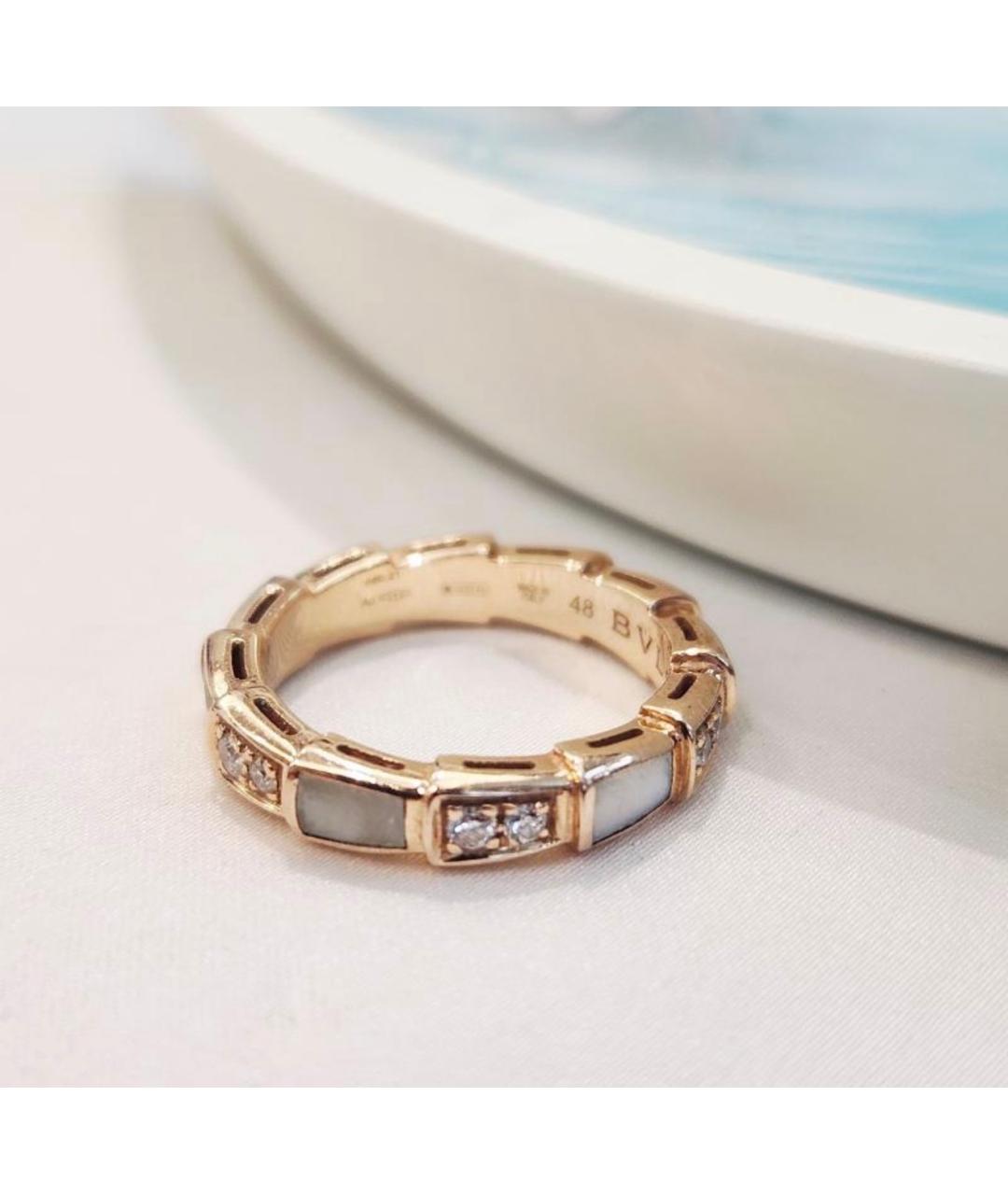 BVLGARI Золотое кольцо из розового золота, фото 4