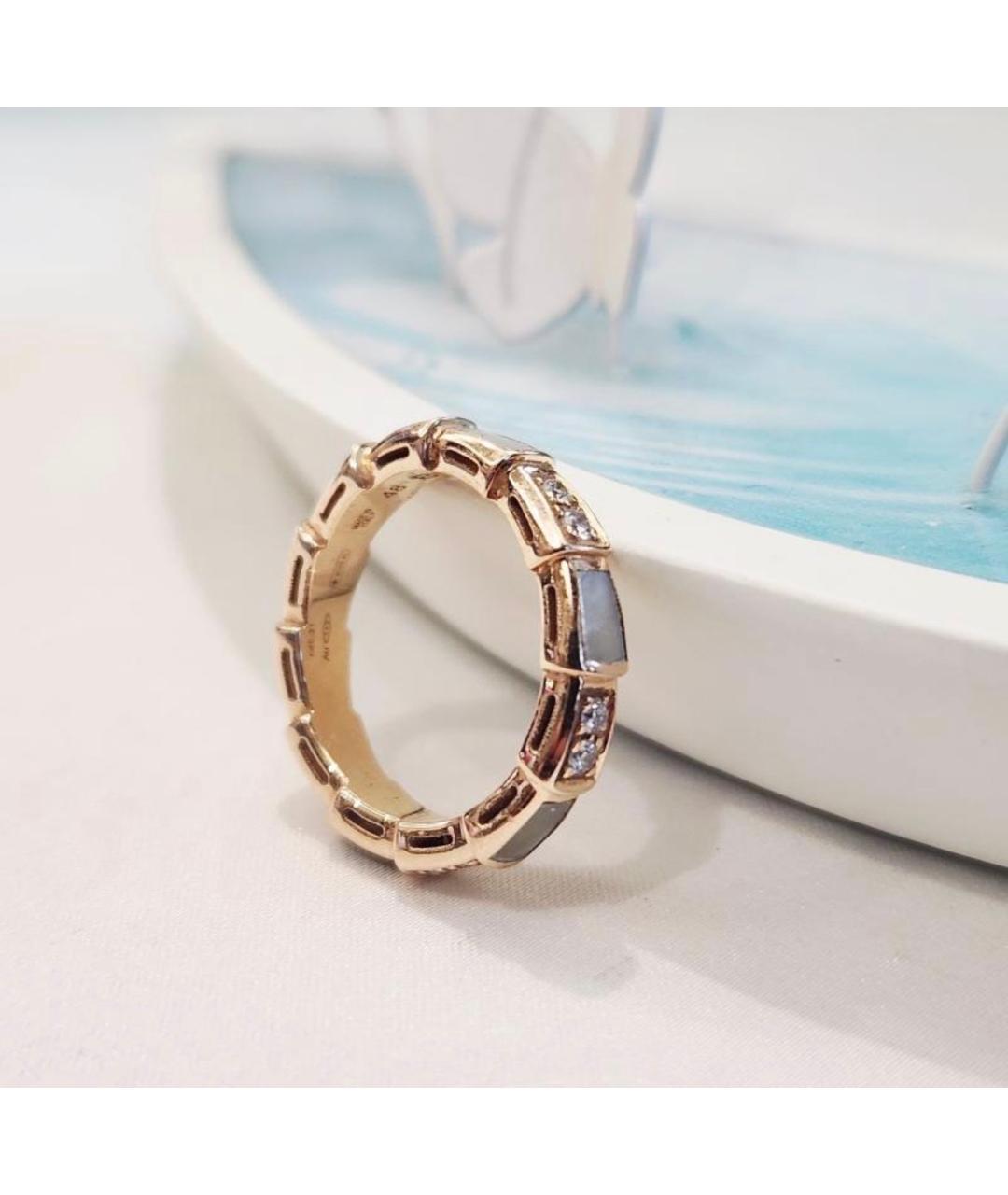BVLGARI Золотое кольцо из розового золота, фото 3