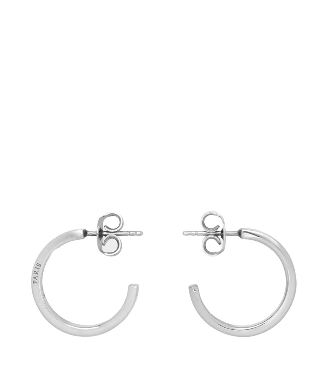 MAISON MARGIELA Серебряные серебряные серьги, фото 2