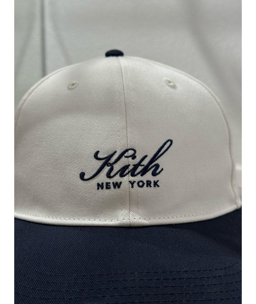 KITH Белая хлопковая кепка/бейсболка, фото 6