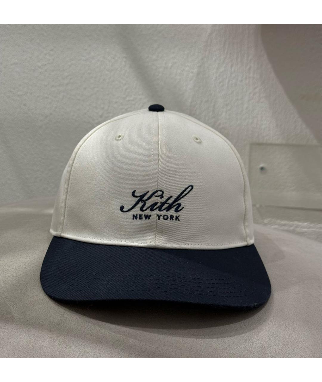 KITH Белая хлопковая кепка/бейсболка, фото 7