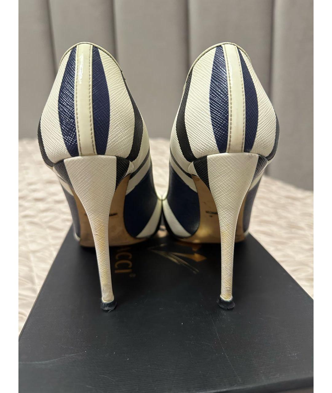 DOLCE&GABBANA Мульти кожаные туфли, фото 4