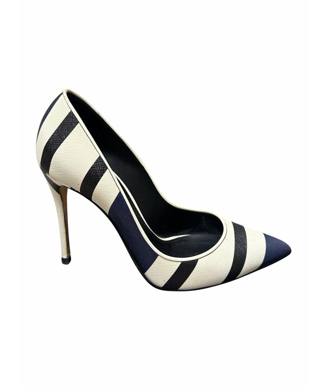 DOLCE&GABBANA Мульти кожаные туфли, фото 1