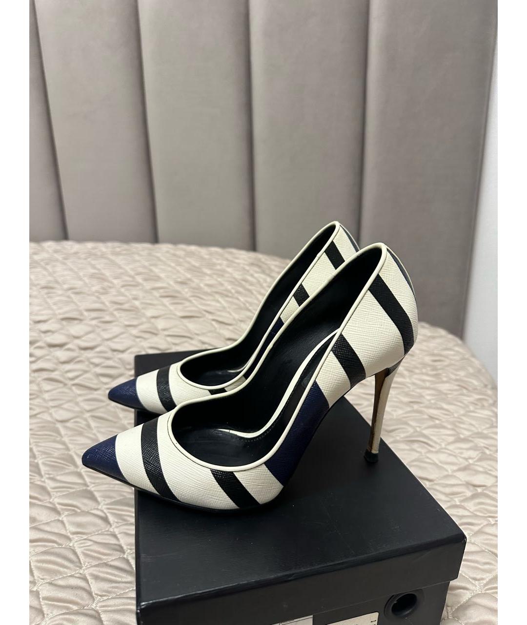 DOLCE&GABBANA Мульти кожаные туфли, фото 5