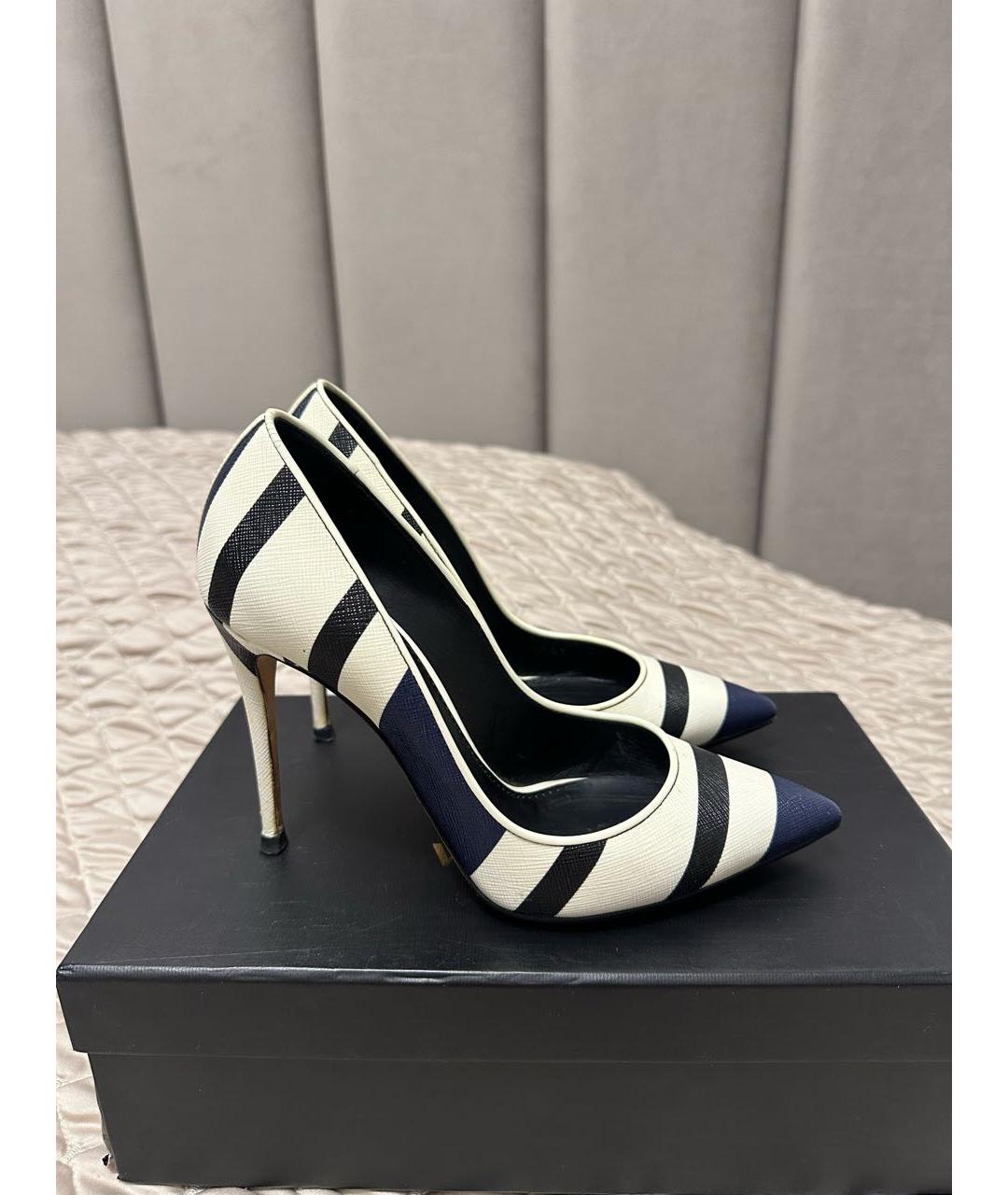 DOLCE&GABBANA Мульти кожаные туфли, фото 9