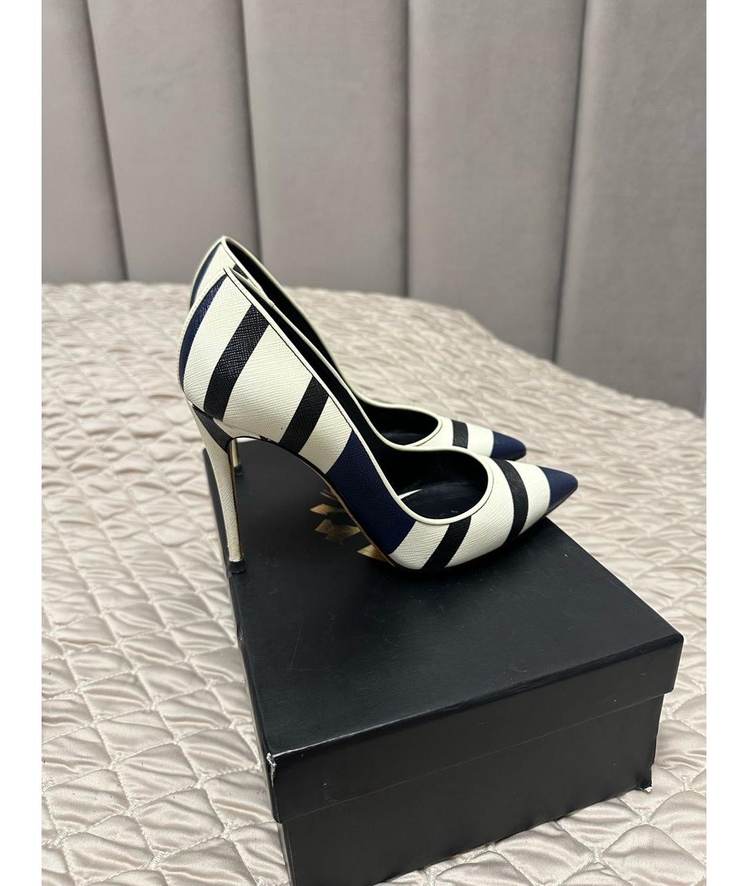 DOLCE&GABBANA Мульти кожаные туфли, фото 8