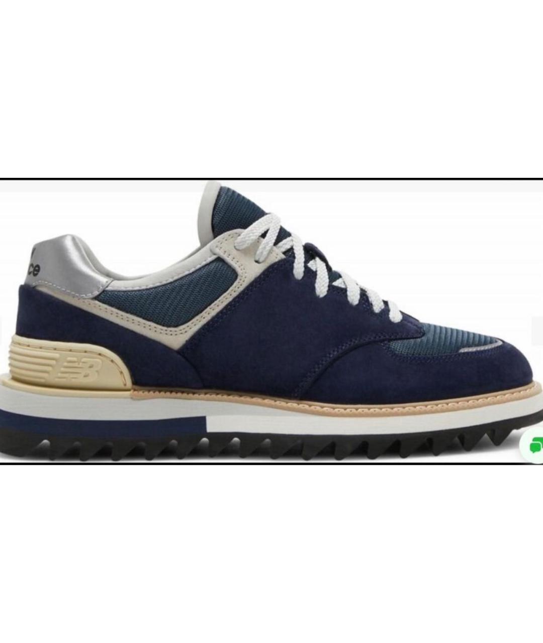 NEW BALANCE Темно-синие низкие кроссовки / кеды, фото 4