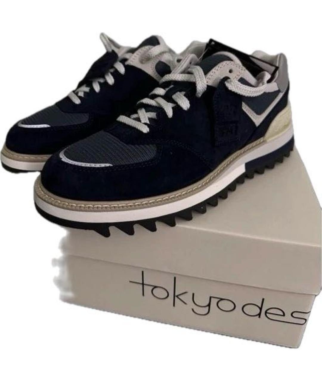 NEW BALANCE Темно-синие низкие кроссовки / кеды, фото 2