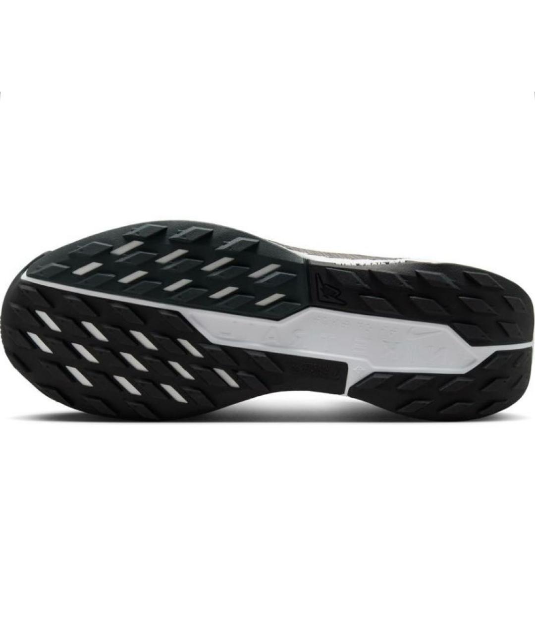 NIKE Черные текстильные низкие кроссовки / кеды, фото 5