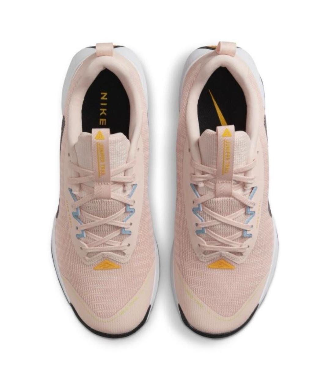 NIKE Коралловые текстильные низкие кроссовки / кеды, фото 2